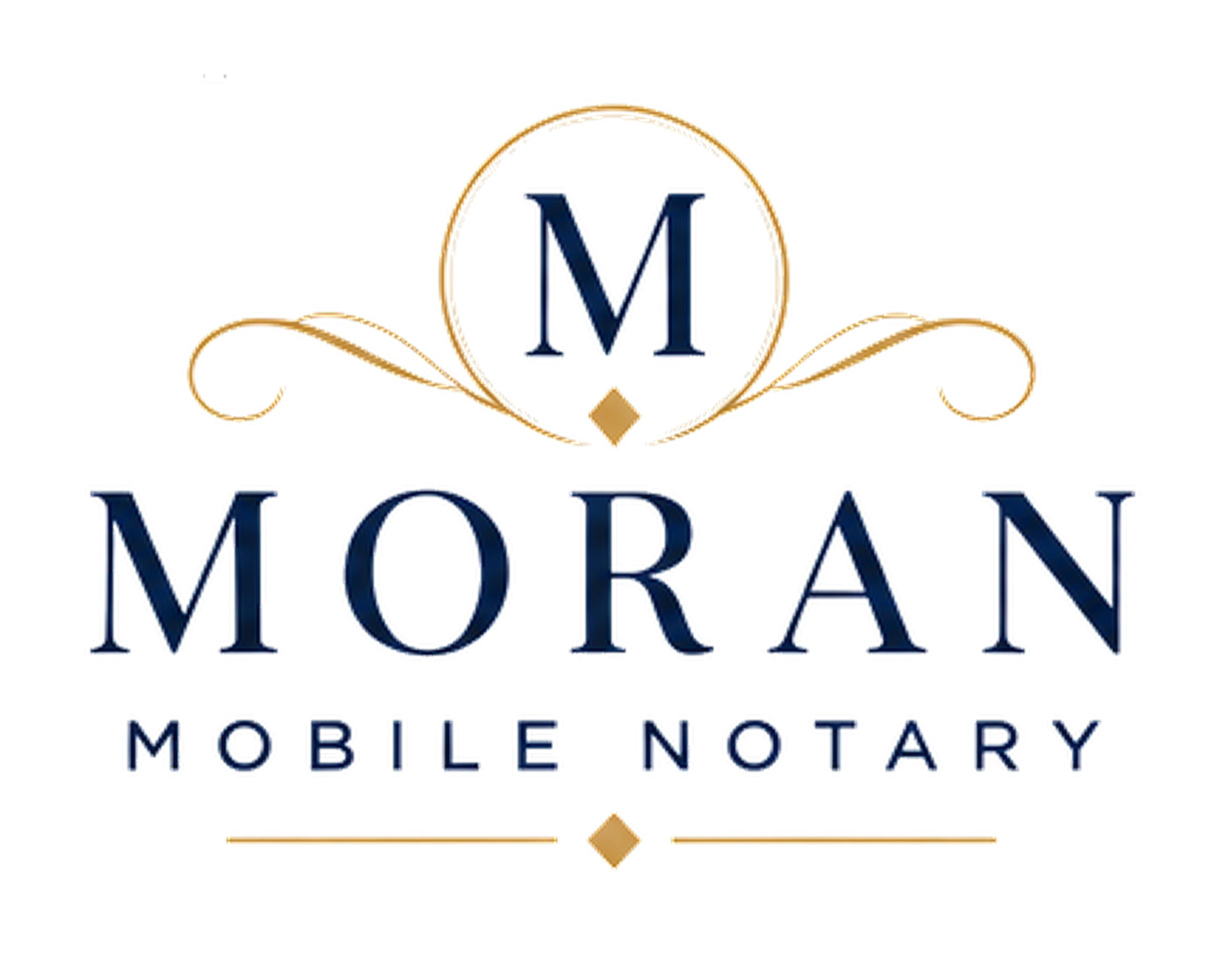 Notary documents with pen and stamp on a table
